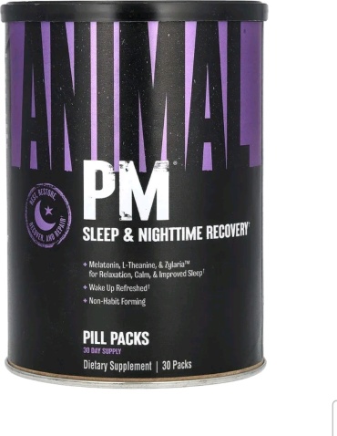 Посттренировочный комплекс Animal Animal, PM -Sleep & Nightime Recovery, 30 Packs Unflavoured