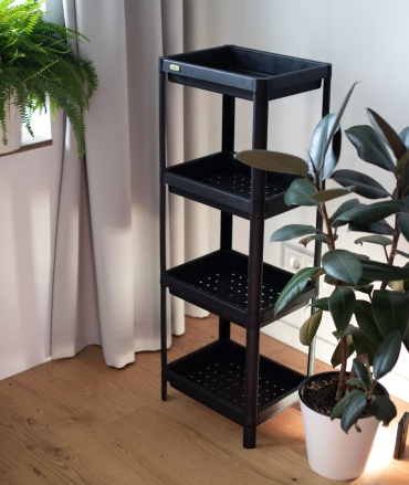 Этажерка универсальная ТЭТАХОУМ SS25-4 28x36x100 см, пластик