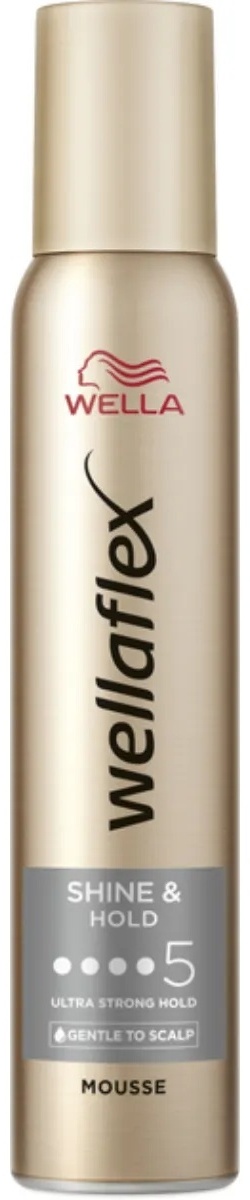 WELLA Wellaflex Glanz and Halt мусс сильная фиксация 200 мл