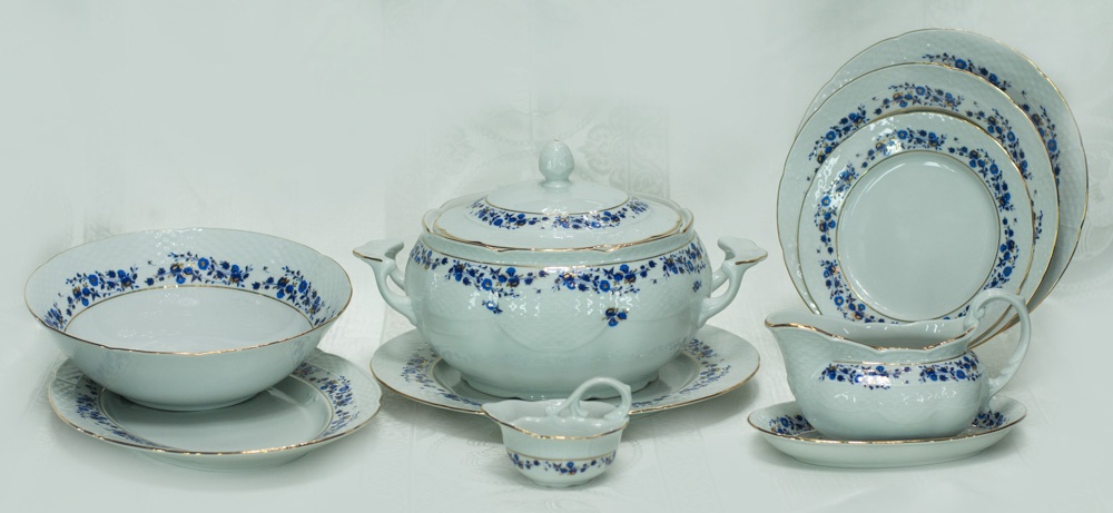 Сервиз на 6 персон Epiag Lofida Porcelain Nicol, предметов: 27, столовый, фарфор