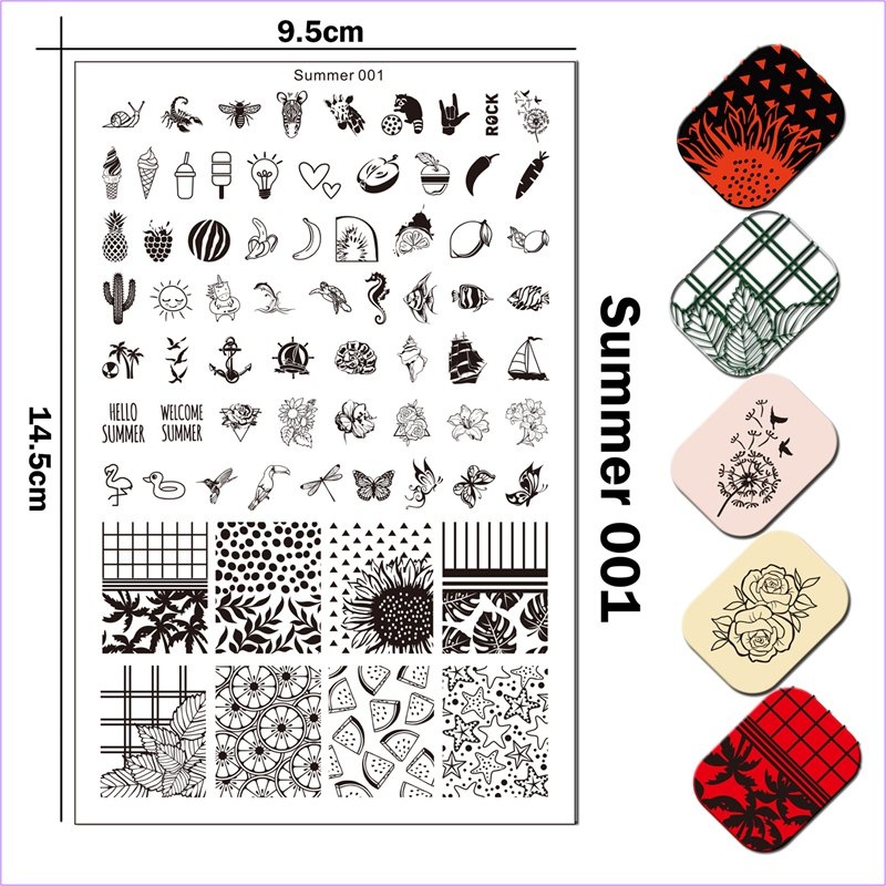 UPRETTEGO пластины Summer 001