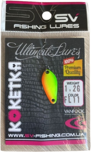 Блесна SV Fishing Lures FL11-1.2G 1 шт