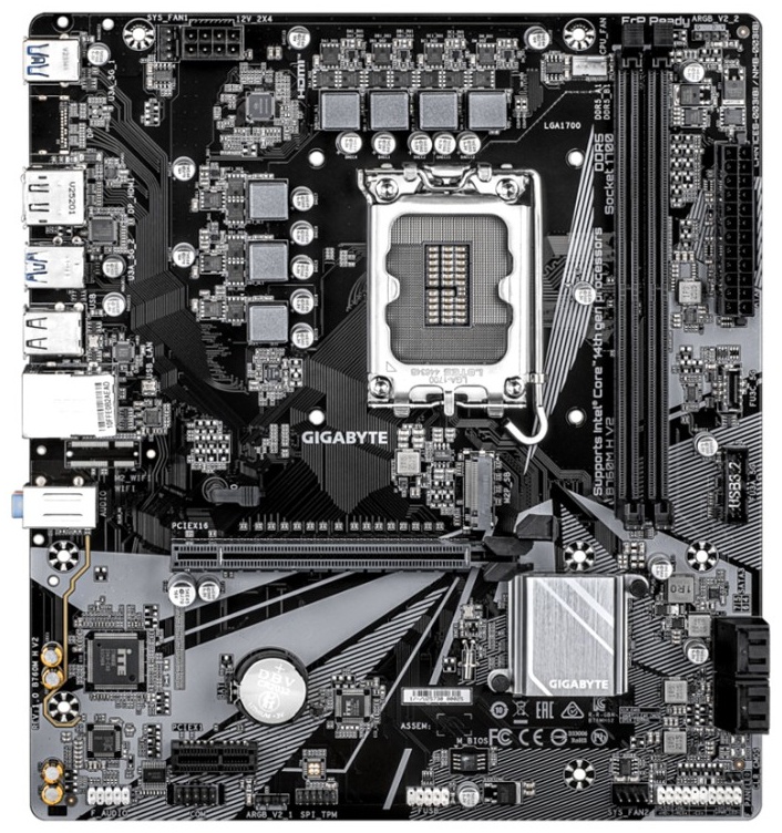 Материнская плата GIGABYTE B760M H V2