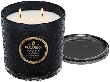 Ароматическая свеча Voluspa Горящие дрова 8297V 14.3 см, 1 шт