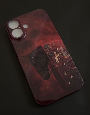 Чехол Unique Case для Apple iPhone 17 темно-бордовый