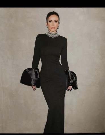 Вечернее платье AD Fashion черный