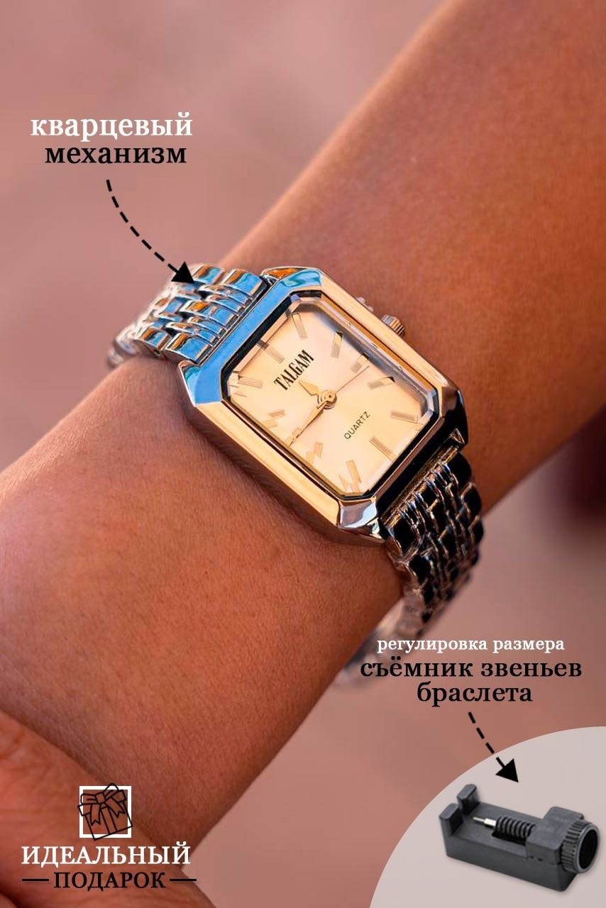 Кварцевые TALGAM Silver нержавеющая сталь