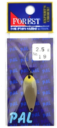 Блесна FOREST Forest Lure Pal 2.5g#, Color 19, Maron 1 шт