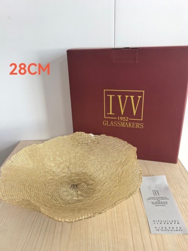 Блюдо IVV 29х29 см, жаропрочное стекло, 1 шт
