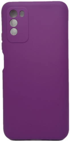 Чехол для Xiaomi POCO M3 фиолетовый