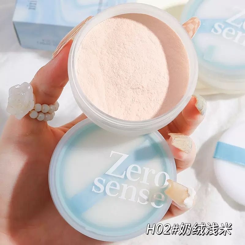 Пудра XIXI Zero Sense рассыпчатая 02 «Светло-бежевый» (Light Beige) бежевый