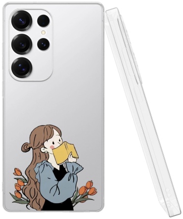 Чехол Mcover для Samsung Galaxy S25 Ultra рисунок