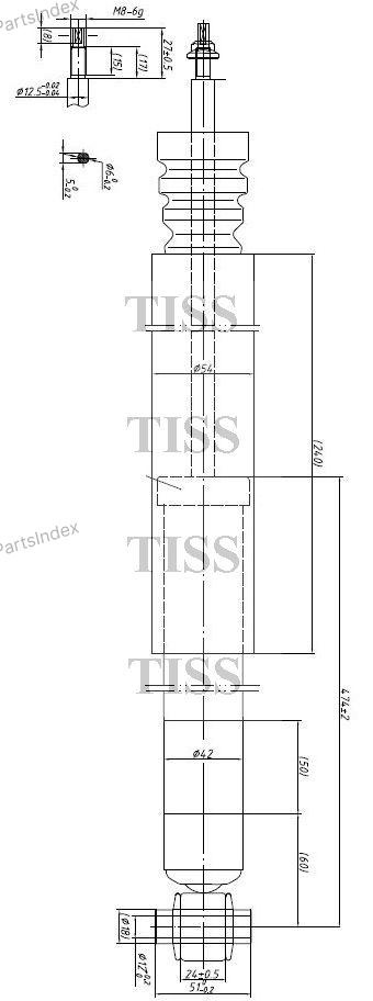 Амортизатор JD Амортизатор Подвески JAA0103