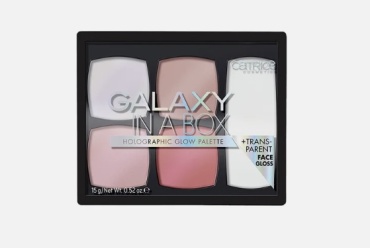 Catrice GALAXY IN A BOX HOLOGRAPHIC GLOW PALETTE набор для контуринга 010