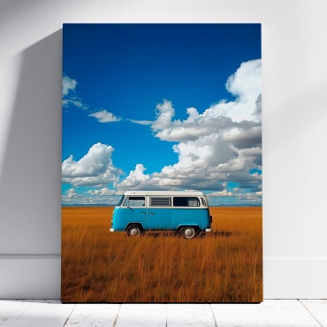 PEMIKAN CRAFT картина Ретро минивэн 60x80 см
