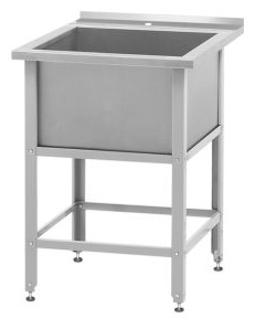 Ванна моечная Mecon ВМСб 530/1, 53x60x86 см
