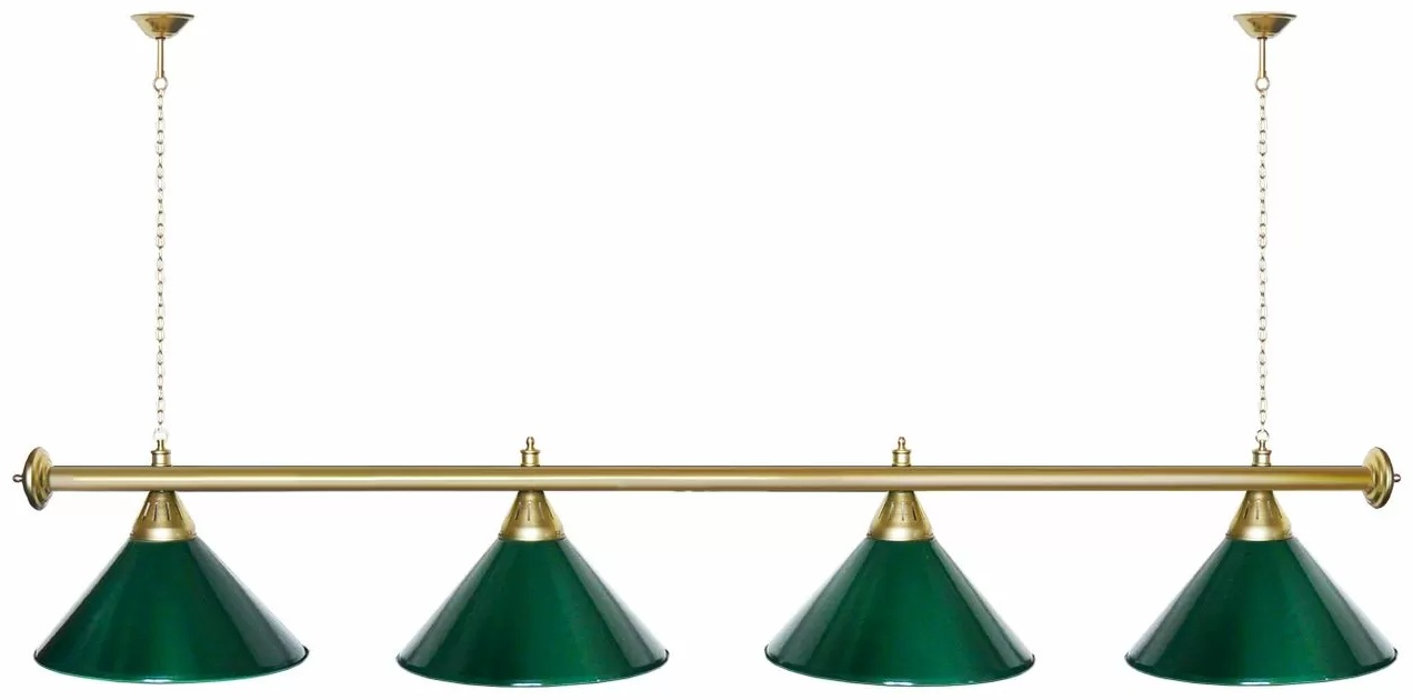 Бильярдный светильник Start Billiards ЛSB.4#ПлаЗел,ШтаЗол,ФурЗо цоколь: E27 D100 мм