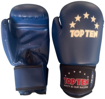 Боксерские перчатки 10 oz синий
