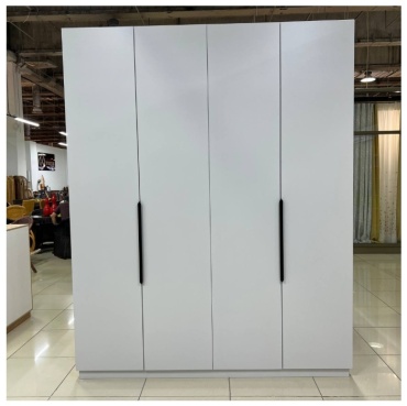 Распашной шкаф TUR-MEBEL , 200x250х57 см, серый