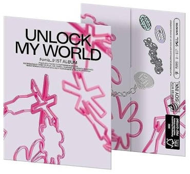 Pledis Entertainment FROMIS_9 - UNLOCK MY WORLD 1st Album WVS RANDOM Version
