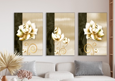 Room Art KZ модульная картина Модульная картина лотос 180x90 см