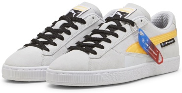 Кеды Puma BMW MMS Suede T бежевый, желтый