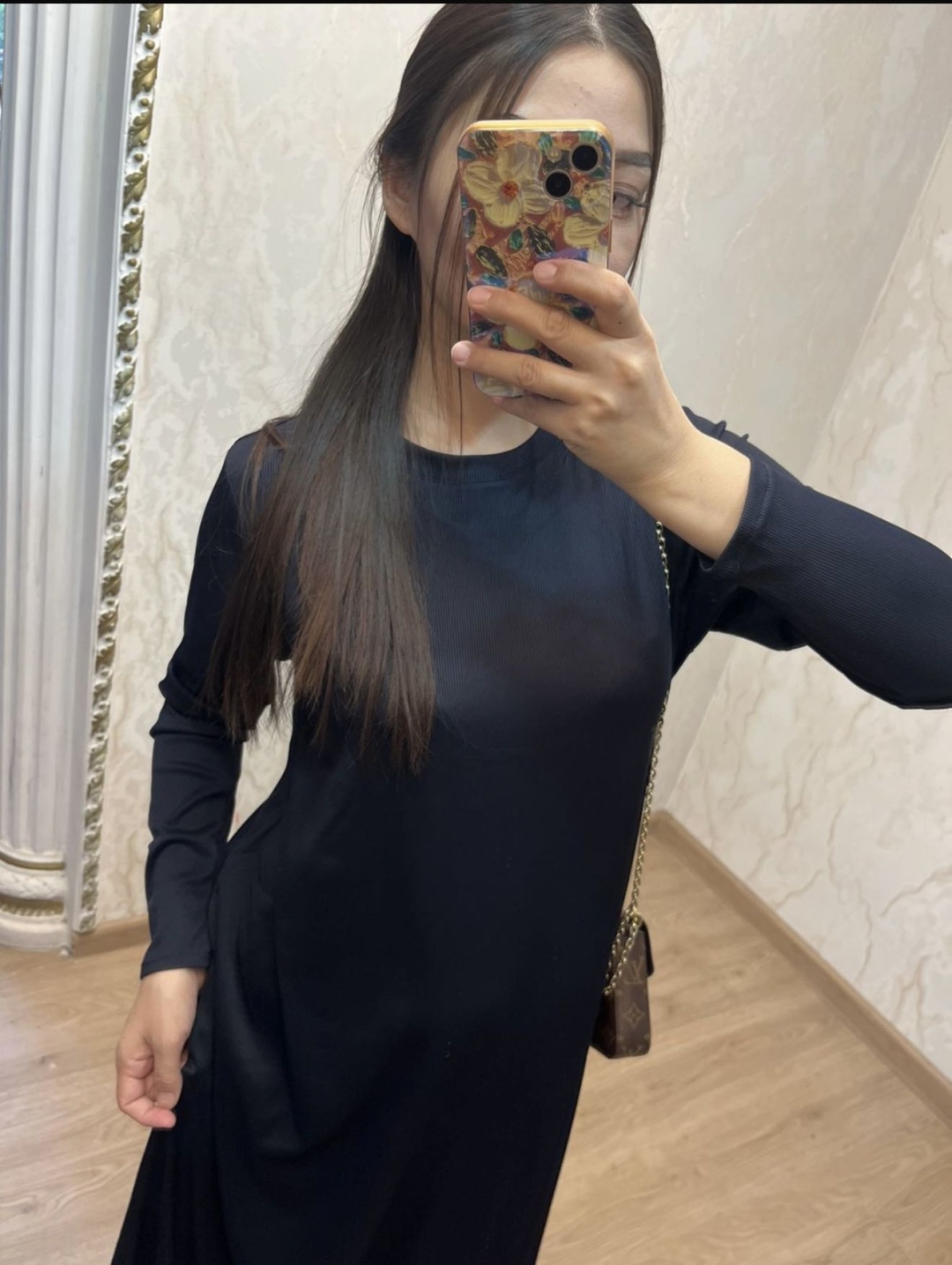 Повседневное платье Nur Style синий, темно-синий