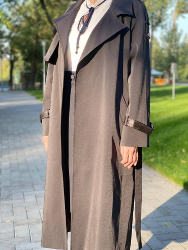 Плащ Kent черный