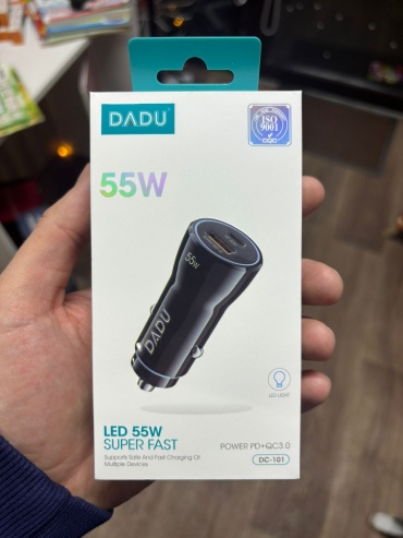 DADU DC-101 USB Type-C, USB 55 Вт черный