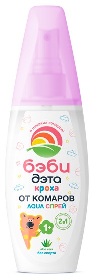 Спрей Бэби Дэта Кроха AQUA 4602666712790 100 мл