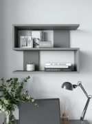 Полка 1281322289, 58х15x42 см, графит