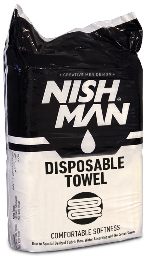 NISHMAN одноразовые полотенца 40*70см 100 шт