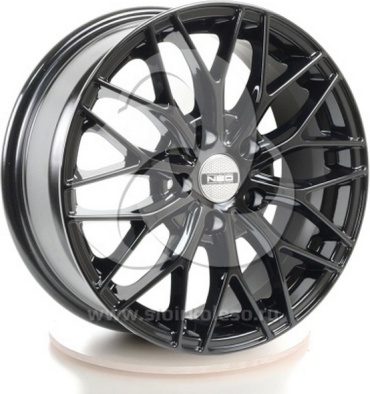 Tech-Line 654 BL 57.1 6.5x16/5x100 D57.1 ET38 4 диска черный, серебристый, графит