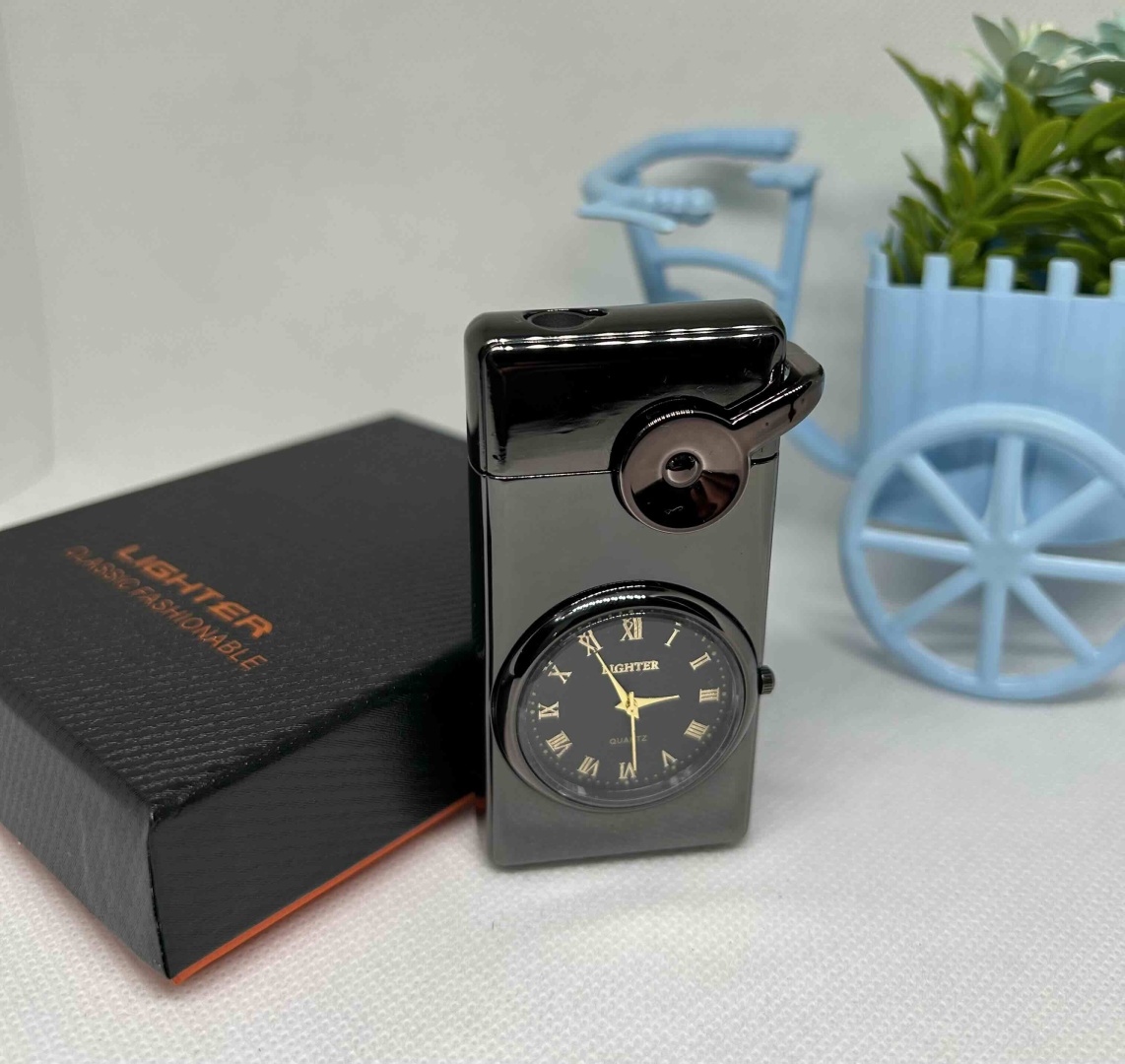Lighter газовая зажигалка Black Lighter, ABS пластик