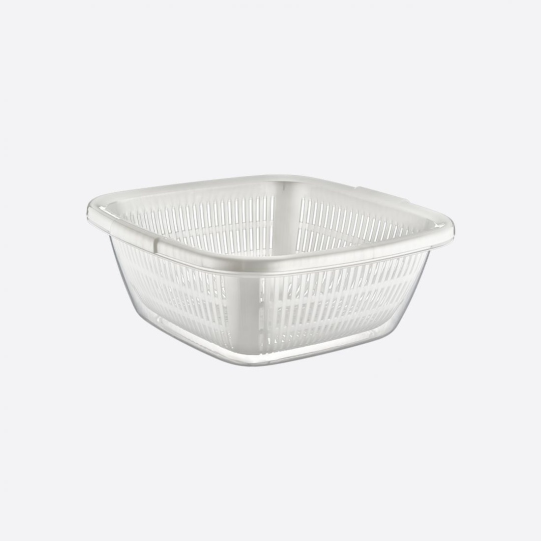 Миска-дуршлаг Dunya Plastik 10222 29.5 см пластик, 6 л 1 шт