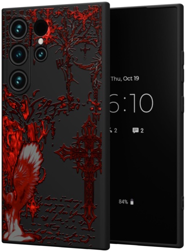 Чехол Mcover для Samsung Galaxy S24 Ultra рисунок