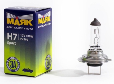 МАЯК 52750 галогенная H7, 1 шт