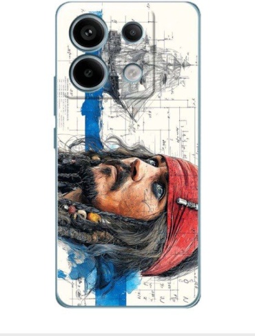 Чехол BAIKO для Xiaomi Redmi Note 13 4G рисунок