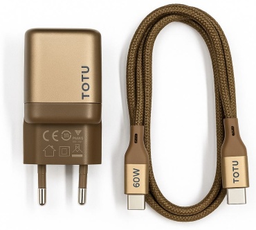 Totu HC-9-EU USB Type-C 30 Вт золотистый