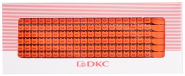 DKC маркировка кабельная оранжевый, MKF3S1 200 шт