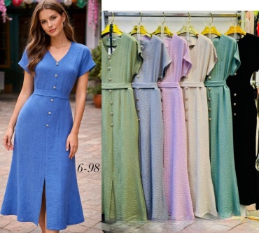 Повседневное платье FASHION светло-голубой
