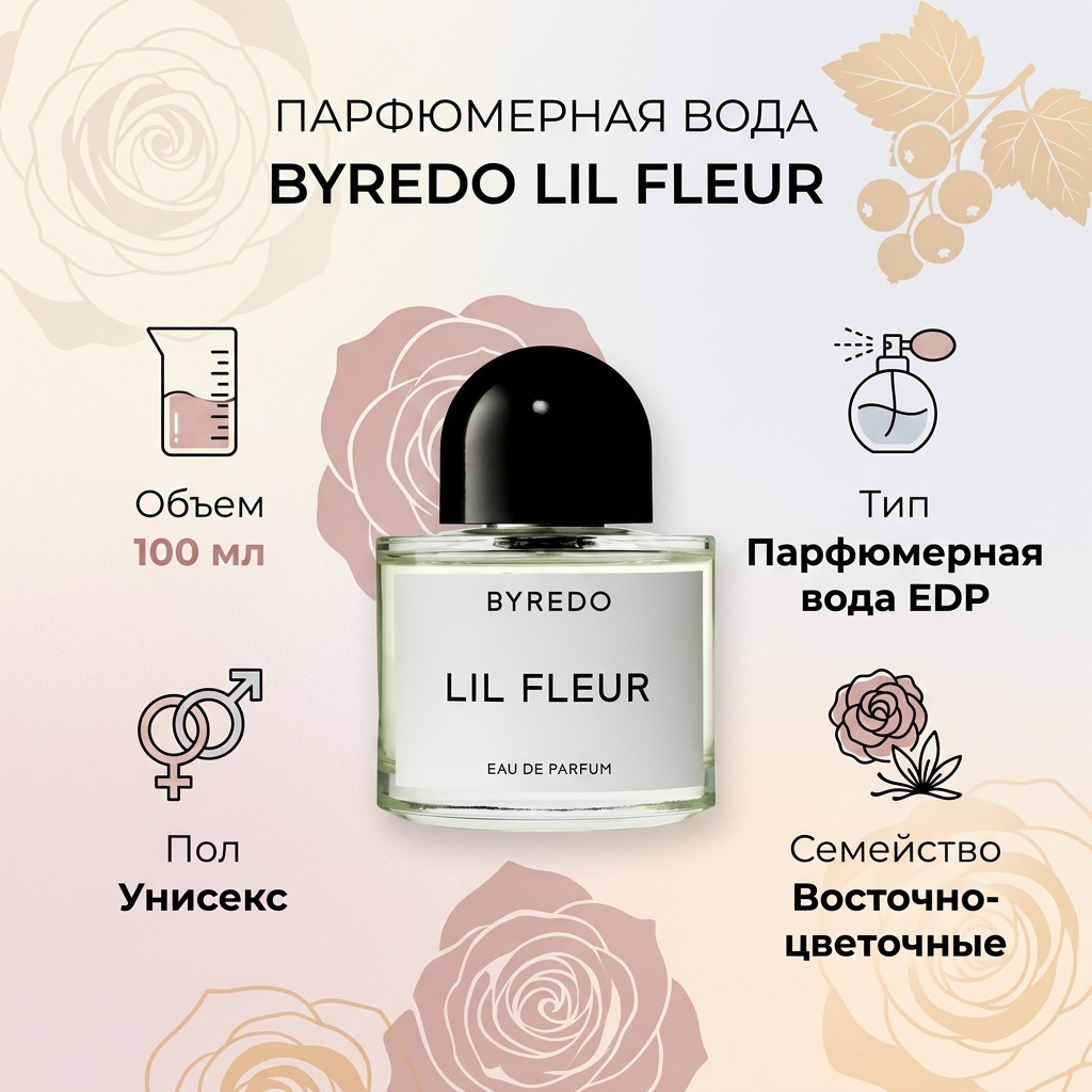 Byredo Lil Fleur парфюмерная вода EDP 100 мл, унисекс