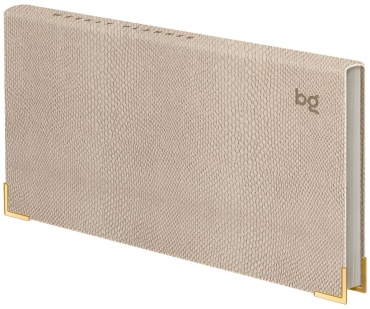 Еженедельник BG Python.Bronze, A6, 64 л, бежевый