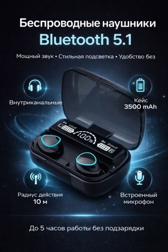 Наушники RETbox S10 черный