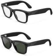 Смарт-очки Ray-Ban Meta Wayfarer (Gen2) Graphite Green Transitions черный