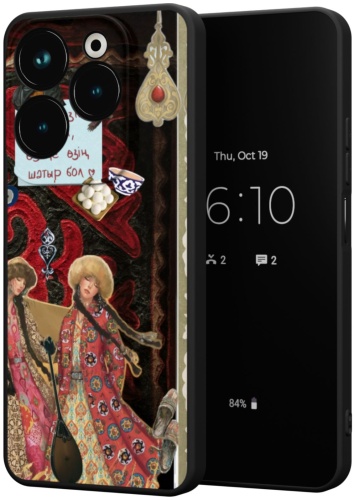 Чехол Mcover для Infinix HOT 40, HOT 40 Pro рисунок
