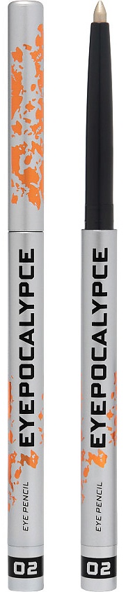 Beauty Bomb Eyepocalypce карандаш серебристый 02 Titanium
