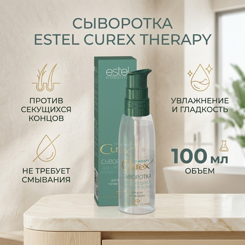 ESTEL PROFESSIONAL Split-end сыворотка 100 мл
