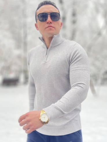 Джемпер JLS серый