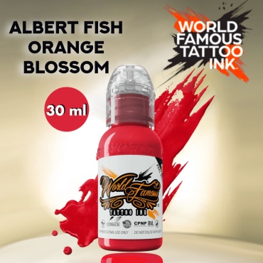 World Famous Tattoo Ink Jason Ackerman - Albert Fish Orange Blossom пигмент оранжево-красный 30 мл